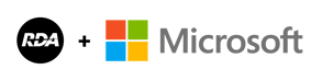 RDA + Microsoft Logo